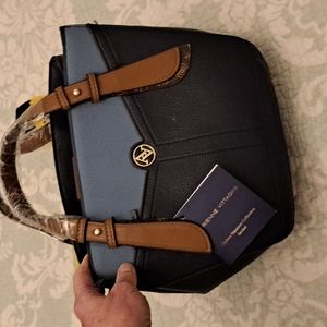 Adrienne Vittadini Chelsea Satchel NWT